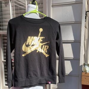 KIDS Nike Air Jordan Jumpman Mashup Crewneck Sweatshirt Size M